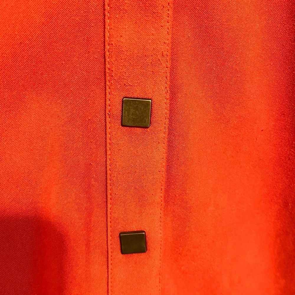 Pennington’s Orange Button Up - Picture 5 of 5